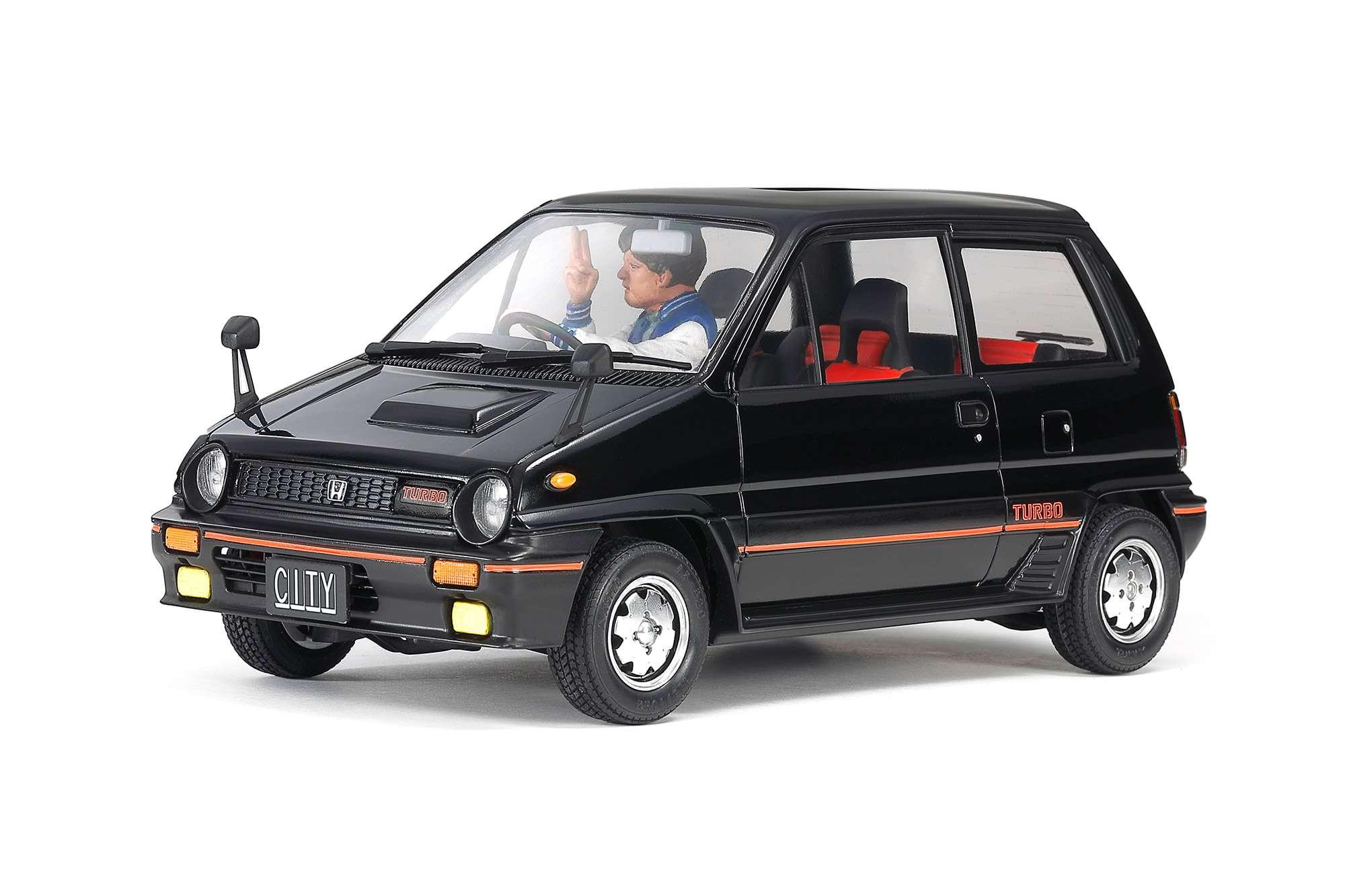 Maquette voiture Honda City Turbo 1/24 - Tamiya 24369 - Breizh Modélisme.