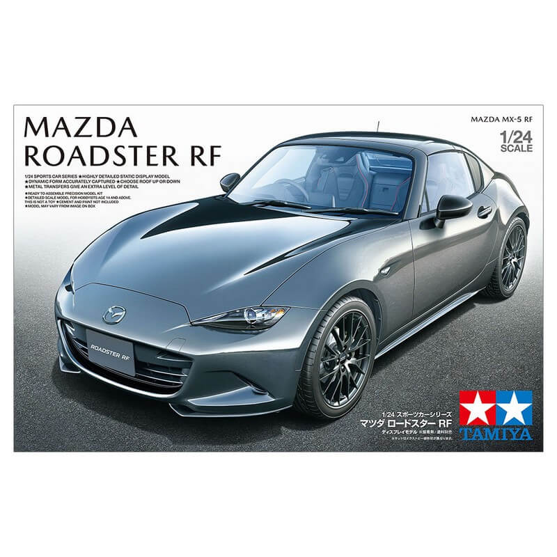 Maquette voiture Mazda MX-5 RF - Tamiya 24353 - 1/24 - Breizh Modélisme