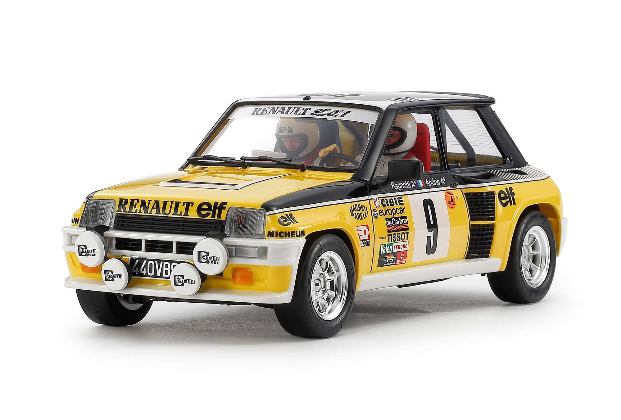 Maquette voiture Renault 5 Turbo Rally 1/24 - Tamiya 24027 - Breizh Modélisme.