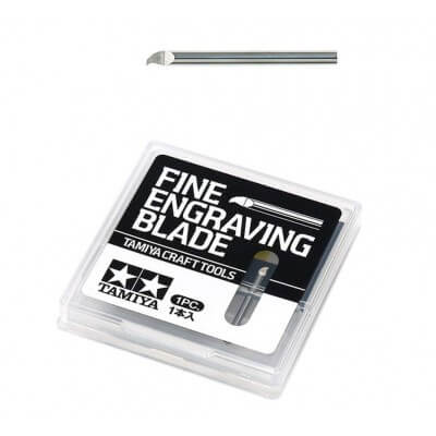 Outillage Maquette Pointe à graver 0,1mm - Tamiya 74135 - - Breizh Modélisme.