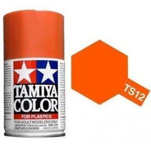 Peinture maquette TS12 orange brillant - 85012 - Breizh Modélisme.