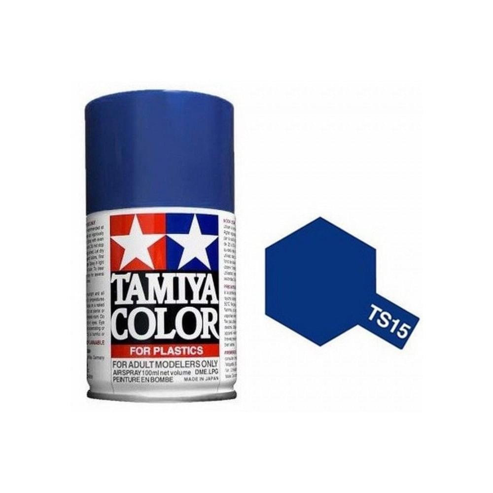 Peinture maquette TS15 bleu brillant - 85015 - Breizh Modélisme.