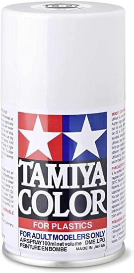Peinture Maquette TS27 Blanc mat - Tamiya 85027 - - Breizh Modélisme.