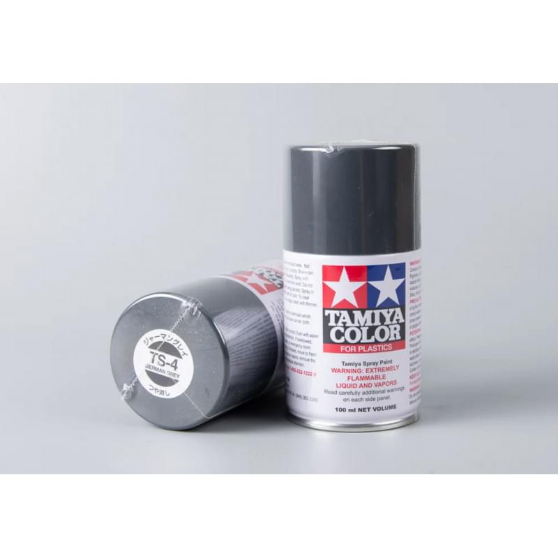 Peinture maquette TS4 gris panzer mat - 85004 - Breizh Modélisme.