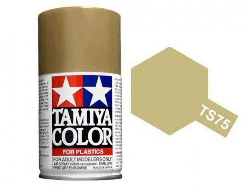 Peinture Maquette TS75 Champagne Metal brillant - Tamiya 85075 - Breizh Modélisme.