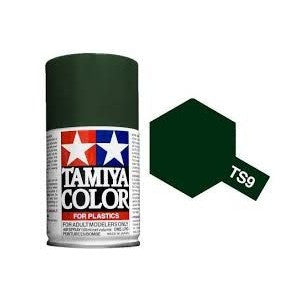 Peinture maquette TS9 vert anglais brillant - 85009 - Breizh Modélisme.