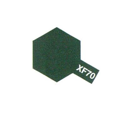 Peinture maquette XF70 vert foncé 2 mat - 81770 - Breizh Modélisme.