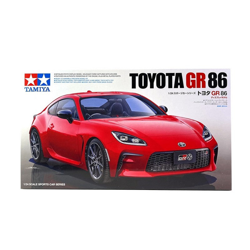 Toyota GR86 - Tamiya 24361 - 1/24 - Breizh Modélisme.