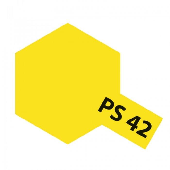 Peinture Lexan PS42 jaune translucide - Tamiya 86042