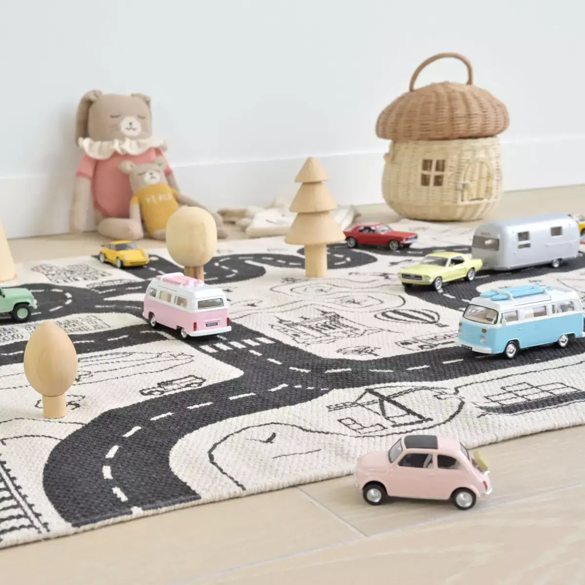 Tapis de jeu routes de France pour miniatures 1/43 Norev T24000