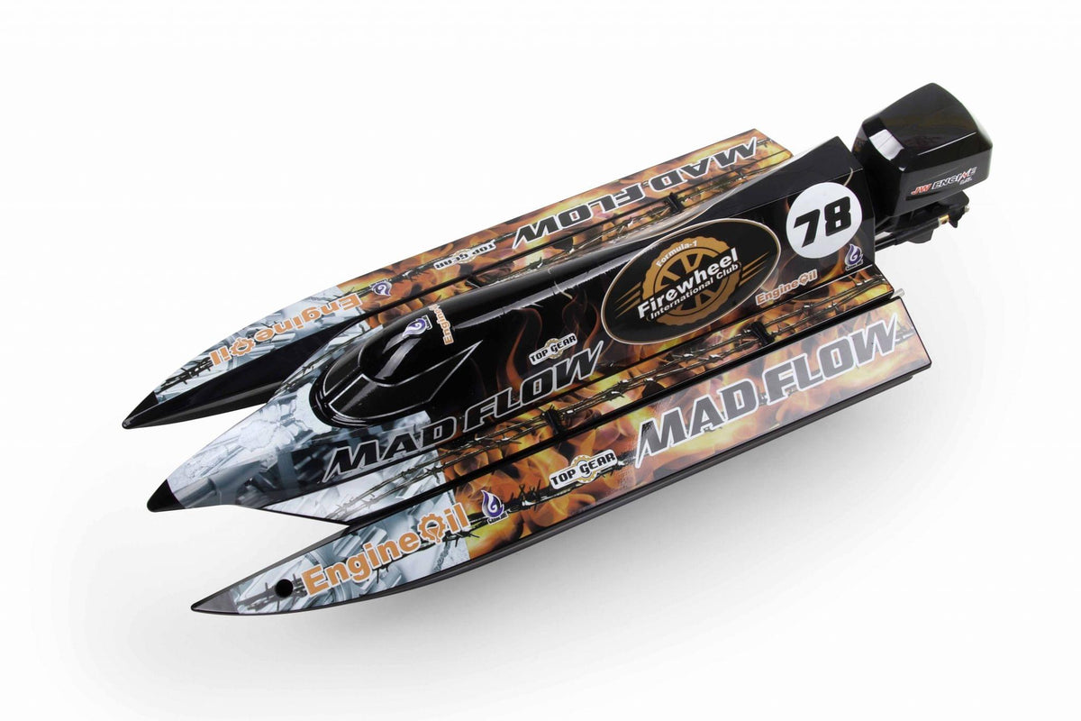 Bateau RC Joysway Mad Flow V3 F1 BL Brushless RTR 55km/h - 8653V3