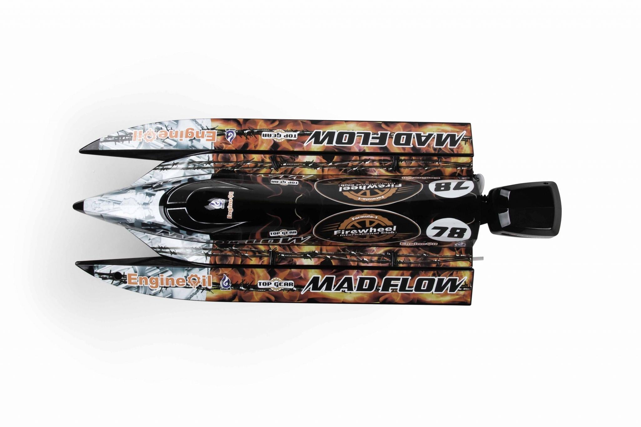 Bateau RC Joysway Mad Flow V3 F1 BL Brushless RTR 55km/h - 8653V3