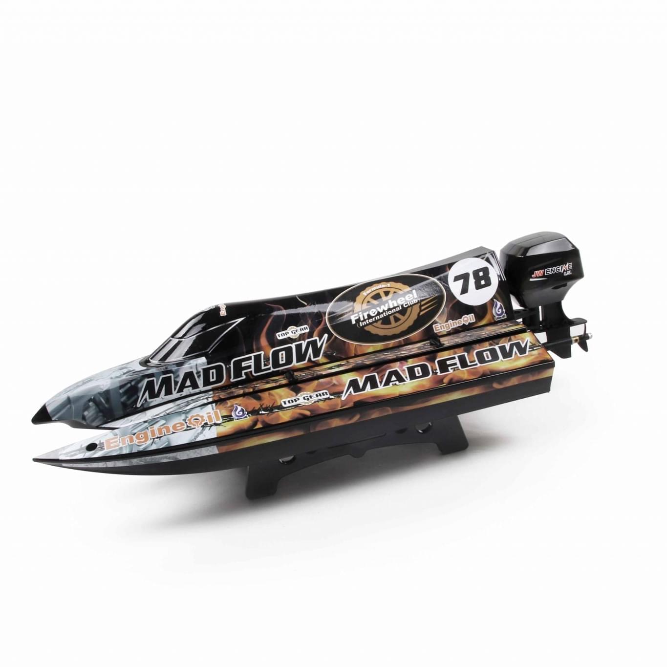 Bateau RC Joysway Mad Flow V3 F1 BL Brushless RTR 55km/h - 8653V3