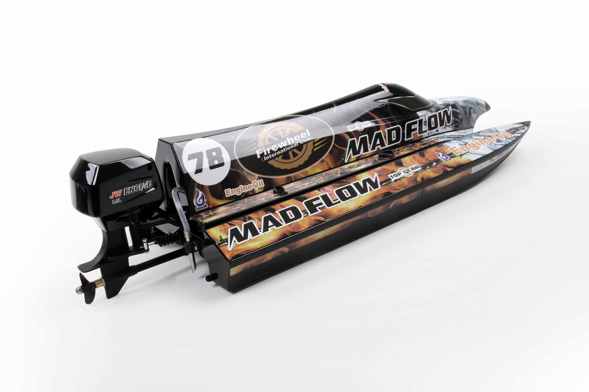 Bateau RC Joysway Mad Flow V3 F1 BL Brushless RTR 55km/h - 8653V3