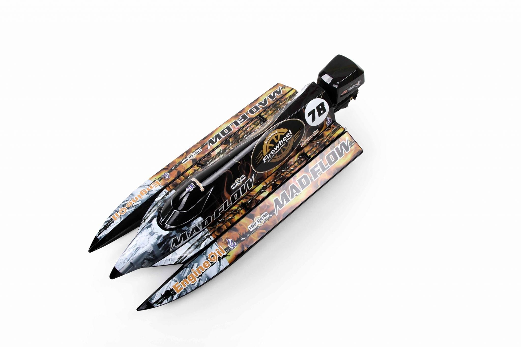 Bateau RC Joysway Mad Flow V3 F1 BL Brushless RTR 55km/h - 8653V3