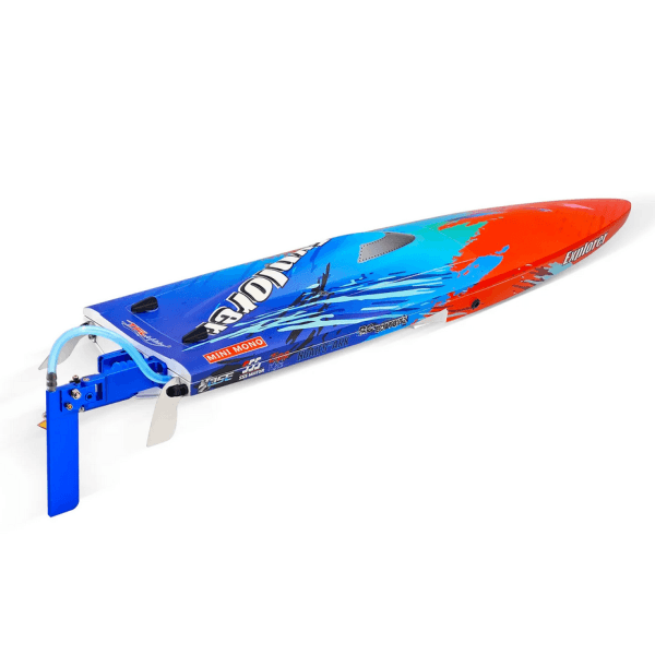 Bateau radiocommandé TFL Hobby 1158 Brushless Explorer Mono RTR - Bleu