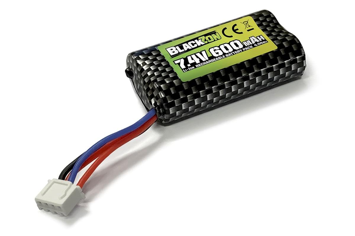 Batterie Li-ion 7.4V 600mAh pour Spryte - 540337 - Breizh Modélisme.