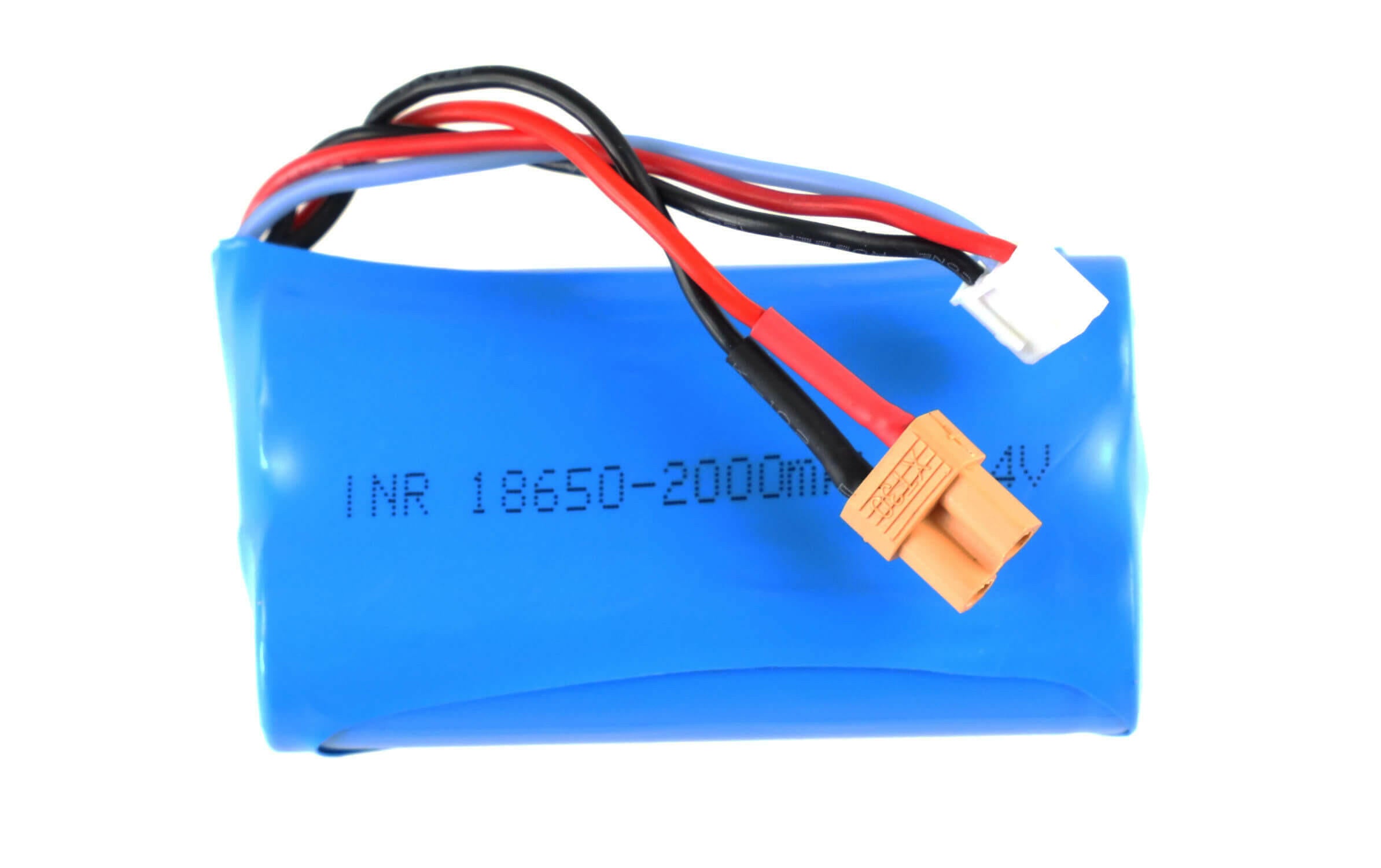 Batterie LiPo 2000mAh 7.4V pour Engins Huina et Amewi - Breizh Modélisme.