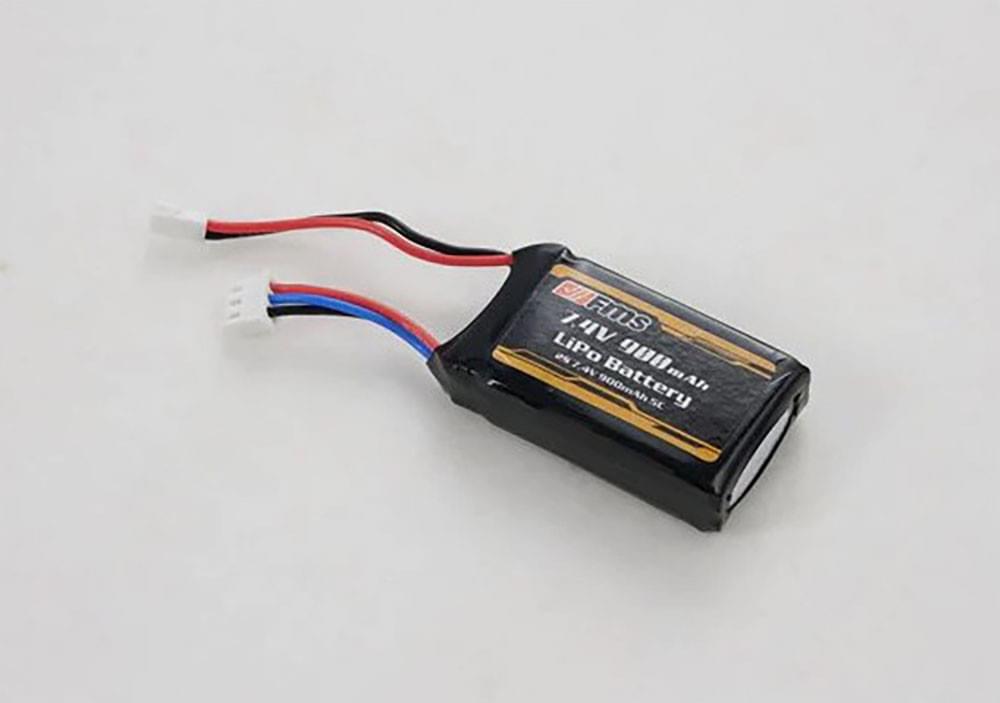 Batterie lipo 2S 900mAh - C2259 - Breizh Modélisme.