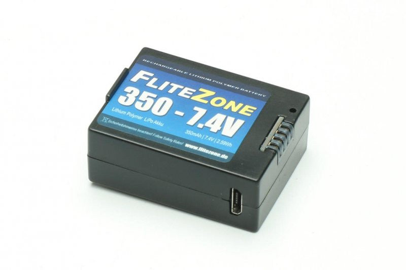 Batterie LiPo FliteZone 350 - 7.4V (EC135) - Breizh Modélisme.