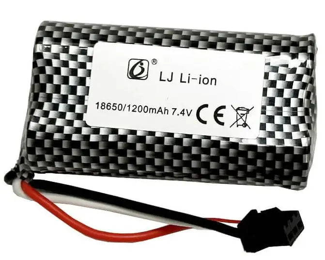 Batterie lipo huina 1200mah 7.4V pour CY1593 - CYP1204 - Breizh Modélisme.