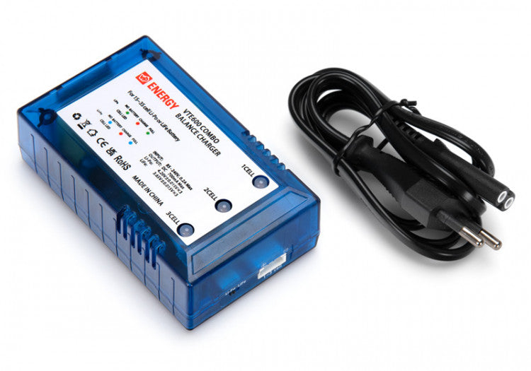 Chargeur batterie lipo/life 1-3S 600 mAh - Breizh Modélisme.