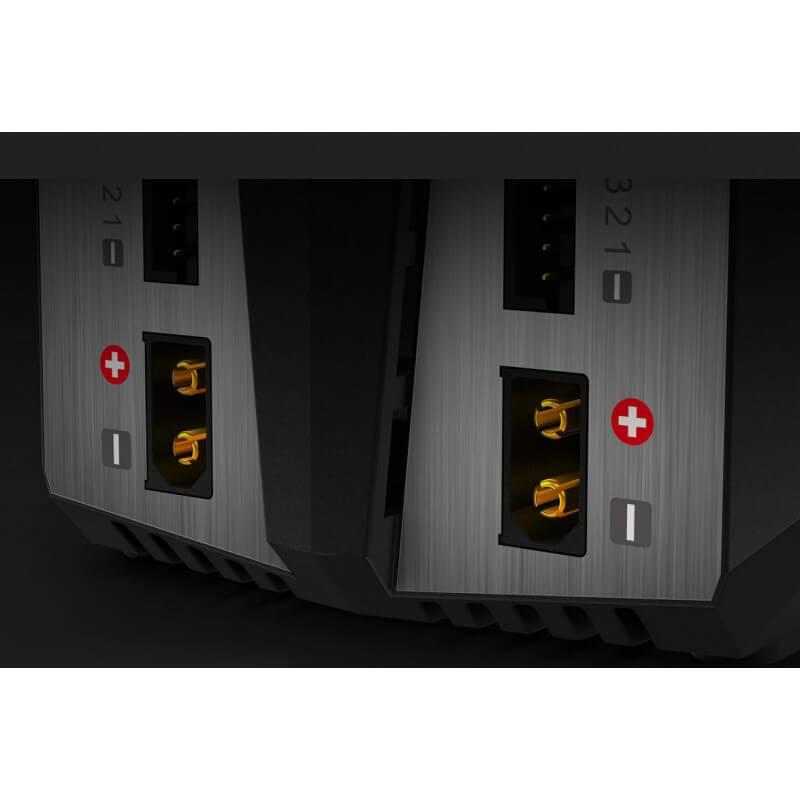 Chargeur Duo SkyRC T100 LiPo 2-4s 5A 2x50W - 100162 - Breizh Modélisme.