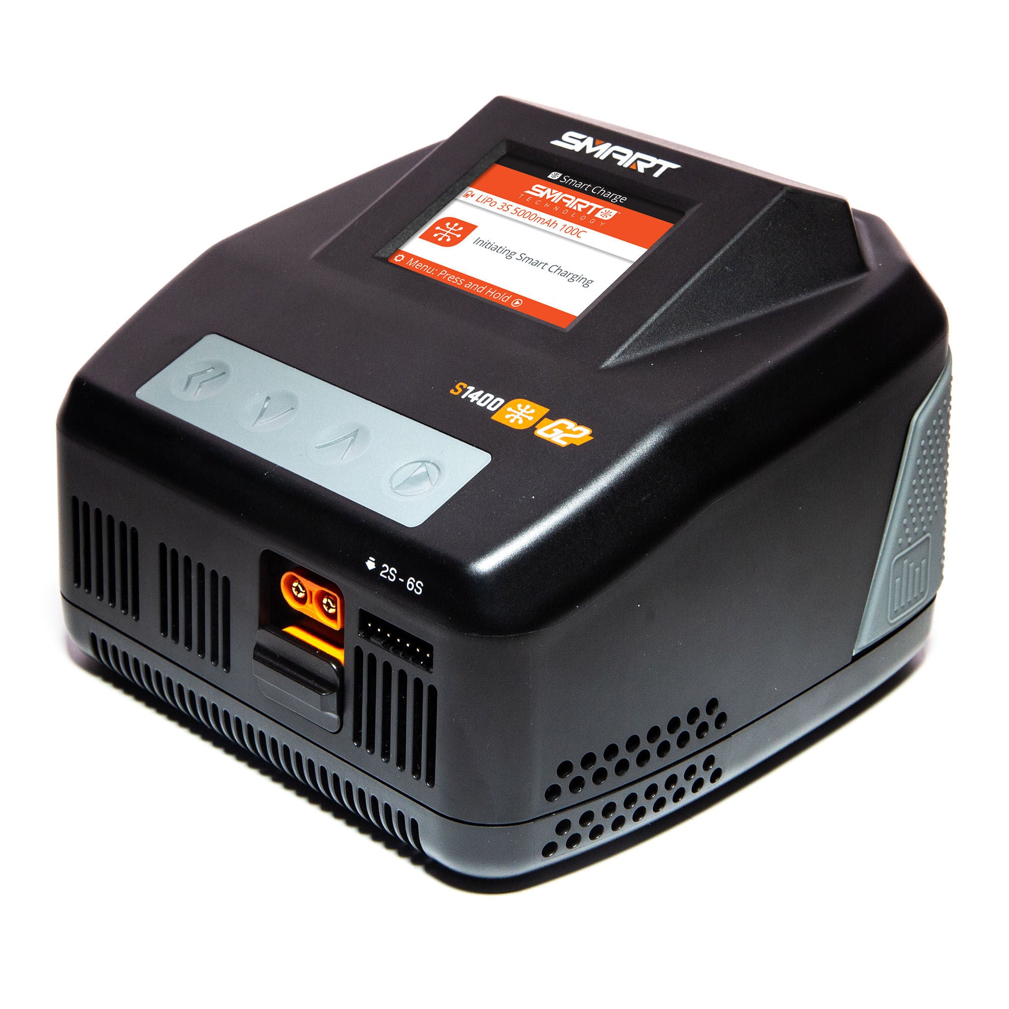 Chargeur intelligent S1400 G2 AC 1x400W - SPMXC2040I - Breizh Modélisme.