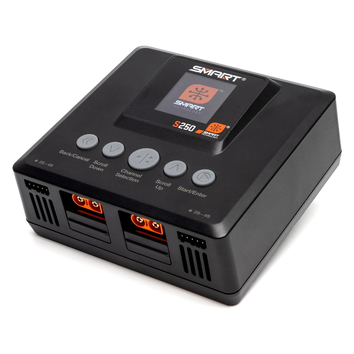 Chargeur intelligent S250 AC 2x50W version UE - SPMXC2060I - Breizh Modélisme.
