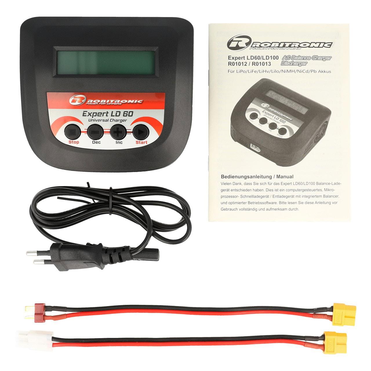 Chargeur LiPo 2-4s 6A 60W Multifonction - Breizh Modélisme.