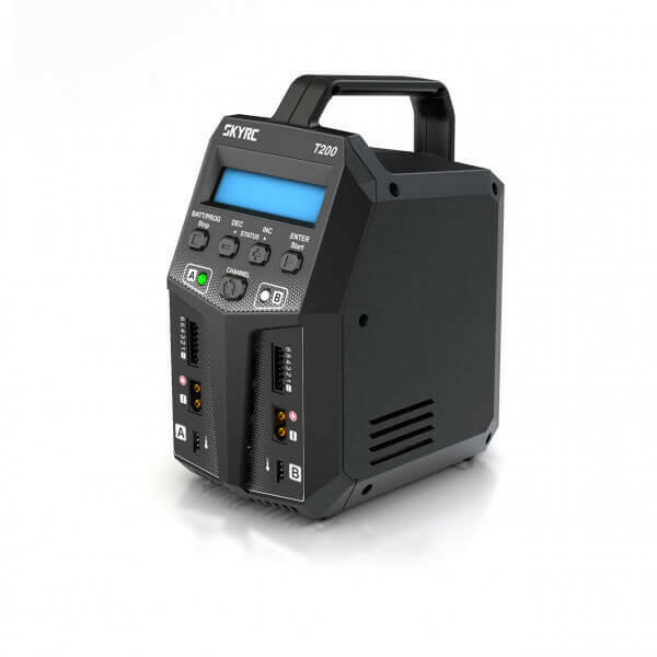 Chargeur Sky RC T200 Duo 2x100W (2x10A) - 100155 - Breizh Modélisme.