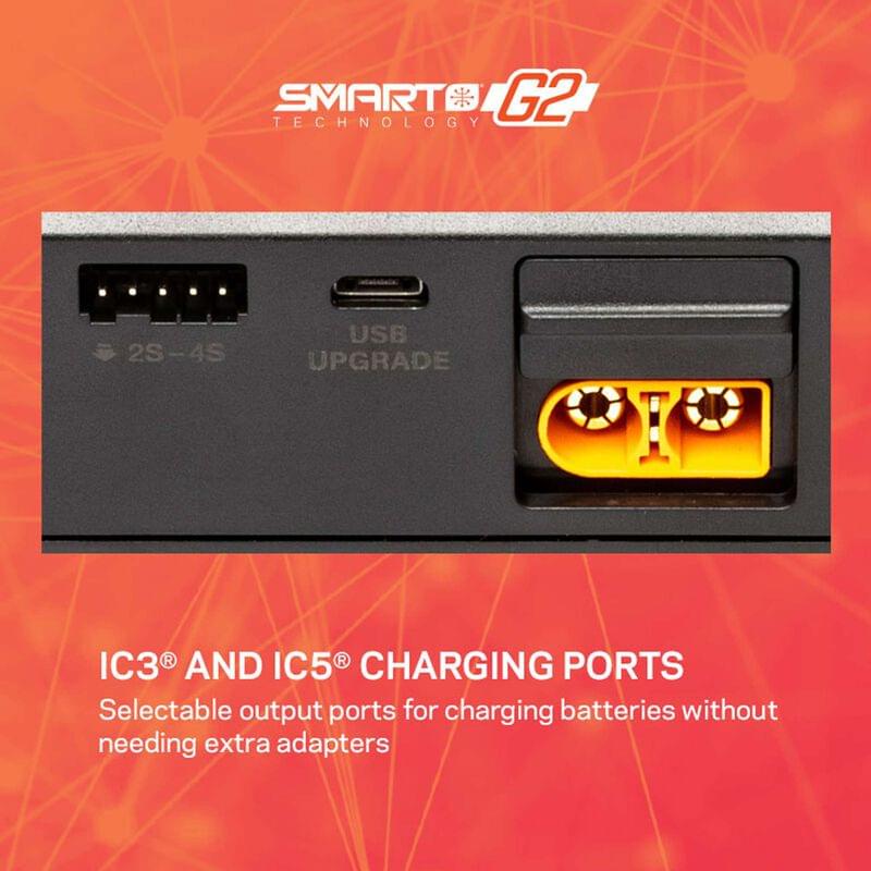 Chargeur smart G2 S155 / 1x55W Spektrum SPMXC2050I - Breizh Modélisme.