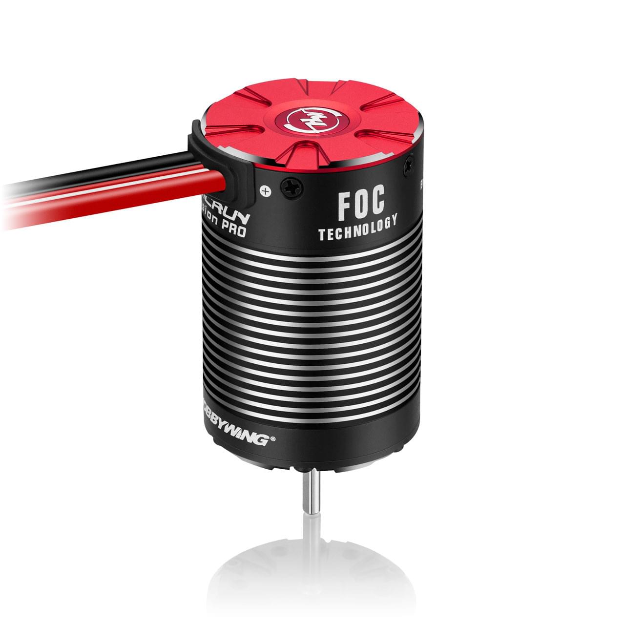 Combo Moteur / Variateur Hobbywing QuicRun Fusion 2300kV Scale Crawler Axe 3,175mm - 30120402 - Breizh Modélisme.
