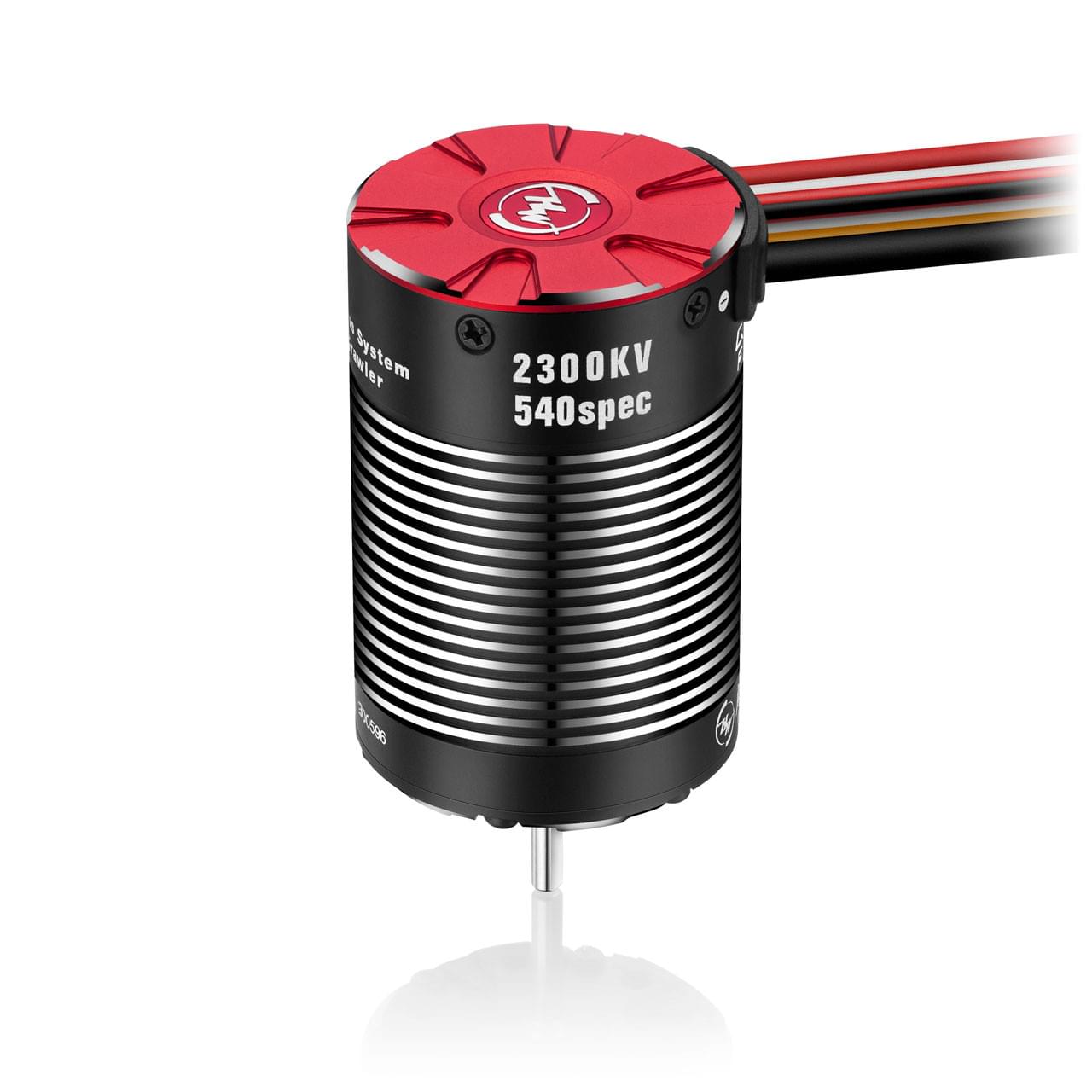 Combo Moteur / Variateur Hobbywing QuicRun Fusion 2300kV Scale Crawler Axe 3,175mm - 30120402 - Breizh Modélisme.
