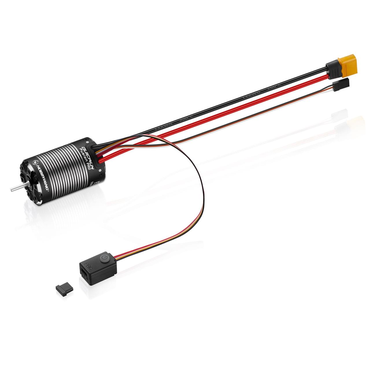 Combo Moteur / Variateur Hobbywing QuicRun Fusion 2300kV Scale Crawler Axe 3,175mm - 30120402 - Breizh Modélisme.