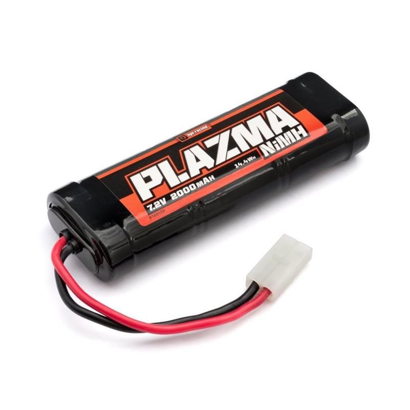 Plazma 7.2V 2000mAh NiMH Stick Battery Pack - Breizh Modélisme.