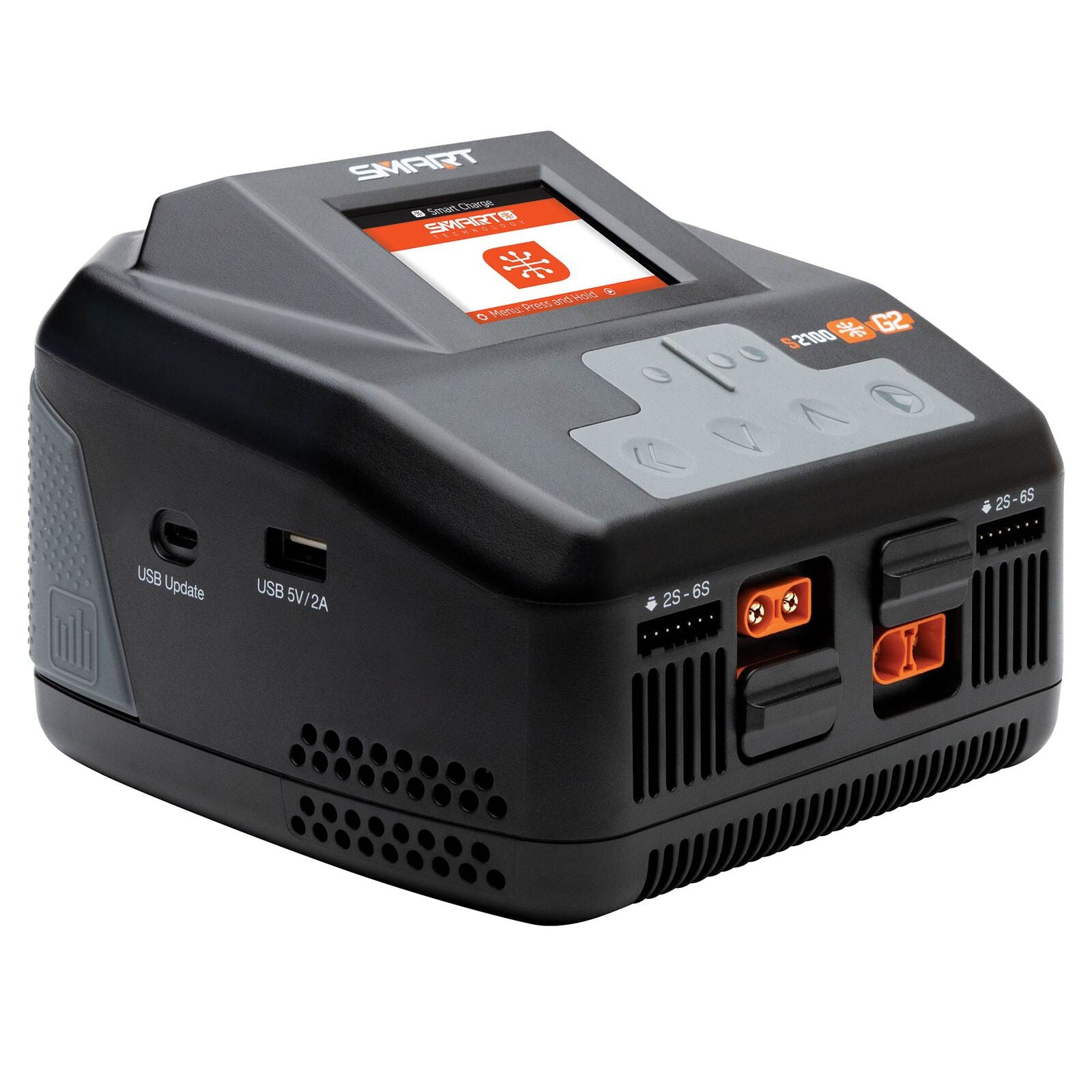 Spektrum Chargeur Smart G2 S2100 2x100W AC - Breizh Modélisme.