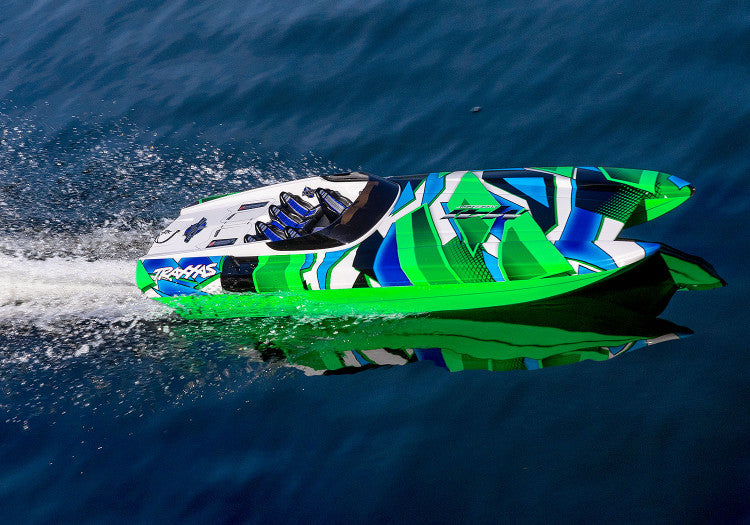 Bateau radiocommandé M41 DCB Widebody 80km/h TSM - Traxxas 57046-4 - Breizh Modélisme.