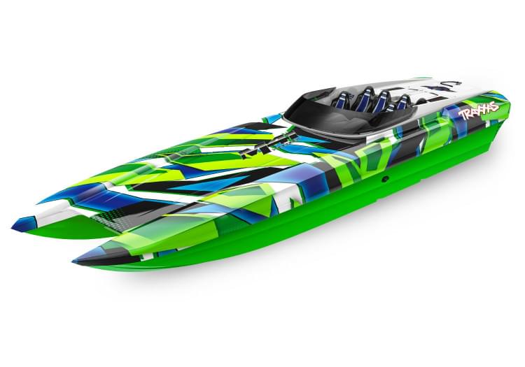 Bateau radiocommandé M41 DCB Widebody 80km/h TSM - Traxxas 57046-4 - Breizh Modélisme.