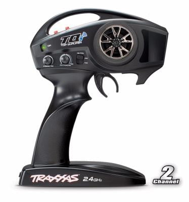 Bateau radiocommandé M41 DCB Widebody 80km/h TSM - Traxxas 57046-4 rouge - Breizh Modélisme.