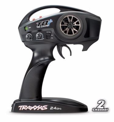 Bateau radiocommandé M41 DCB Widebody 80km/h TSM - Traxxas 57046-4 rouge - Breizh Modélisme.