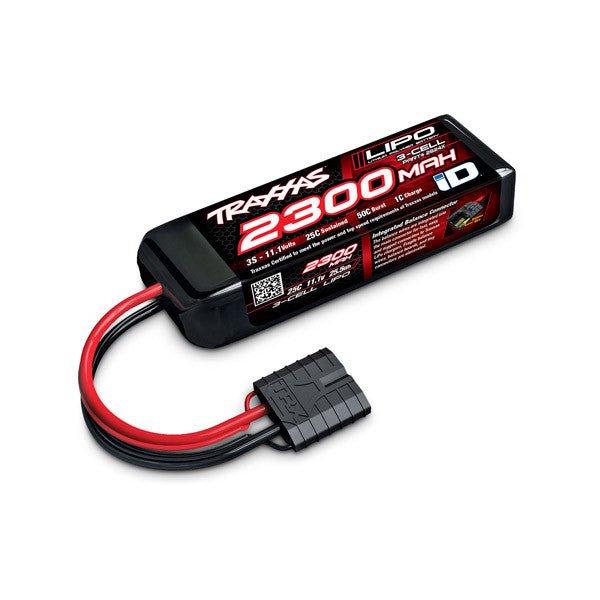 Batterie Lipo 11,1V 2300mAh 3S 30C iD - 2824X - Breizh Modélisme.