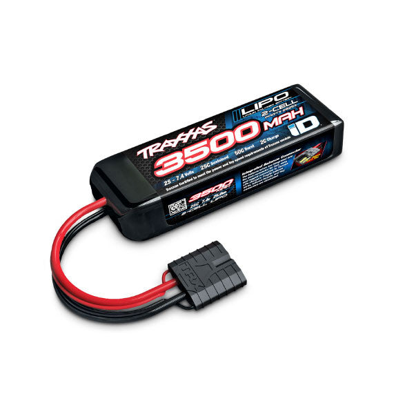 Batterie Lipo Mini Maxx 2S 7,4V 3500mAh 25C prise iD 2825X - Breizh Modélisme.