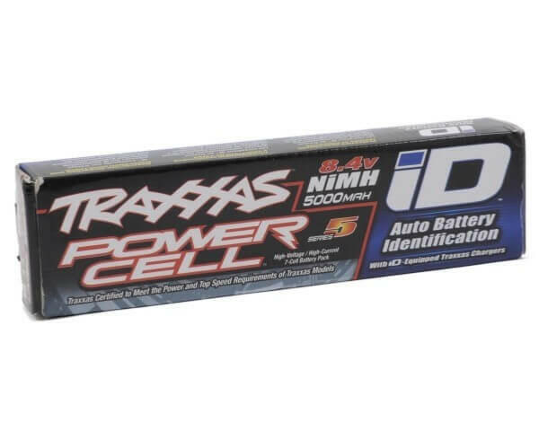 Batterie Traxxas 2960X ID 8,4V Ni-MH 5000mAh - Breizh Modélisme.