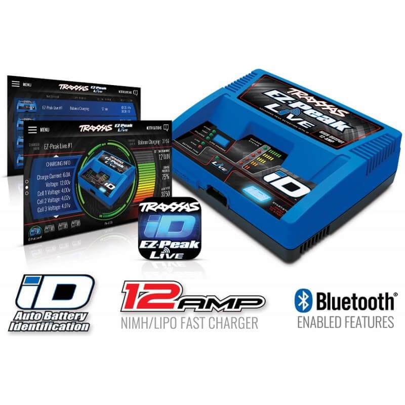 Combo Chargeur Traxxas 2996 avec une Batterie Lipo 4S 5000mAh - Breizh Modélisme.