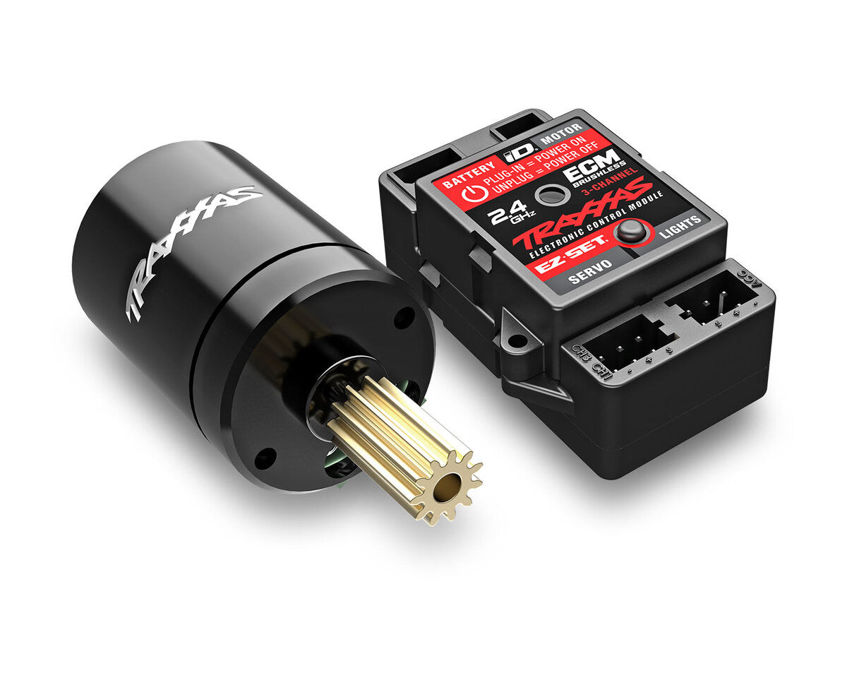 Traxxas 6250 Combo Brushless 3350kv pour TRX-4M 1/18 - Breizh Modélisme.