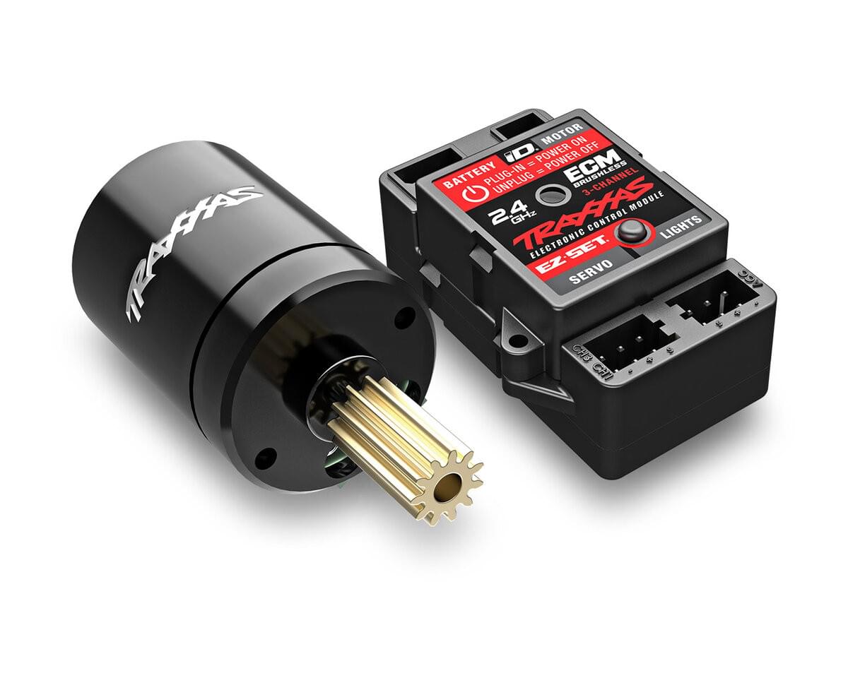 Traxxas 6250 Combo Brushless 3350kv pour TRX-4M 1/18 - Breizh Modélisme.