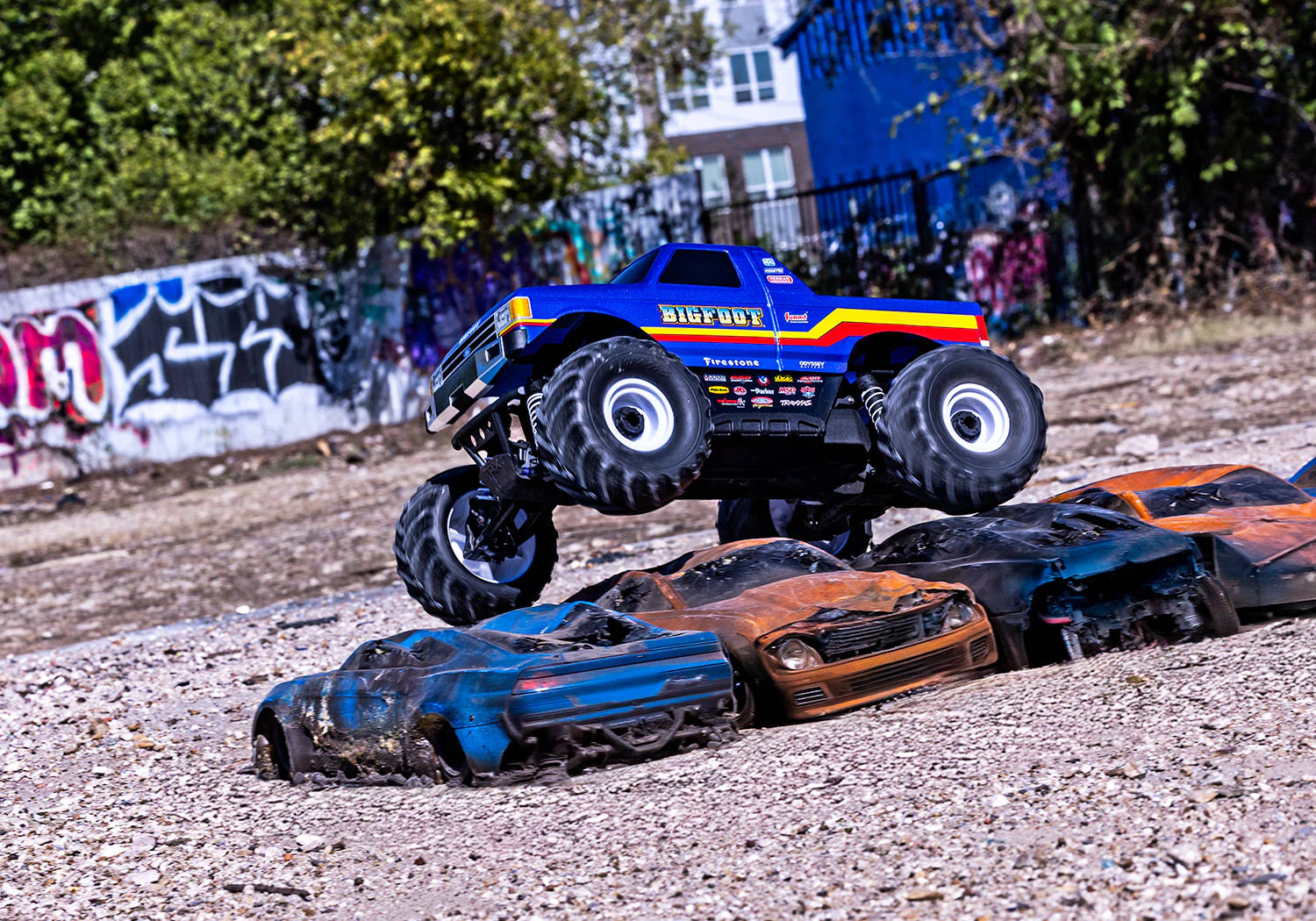 Traxxas Bigfoot 4X4 BL-2S RTR - 67134-4 - Breizh Modélisme.