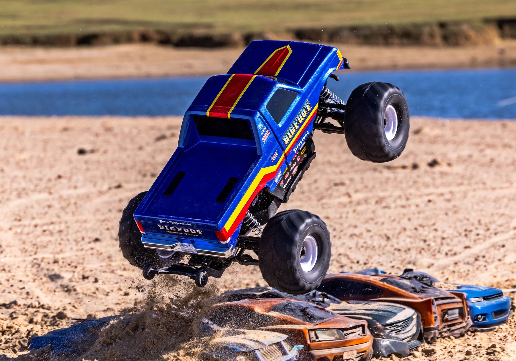 Traxxas Bigfoot 4X4 BL-2S RTR - 67134-4 - Breizh Modélisme.