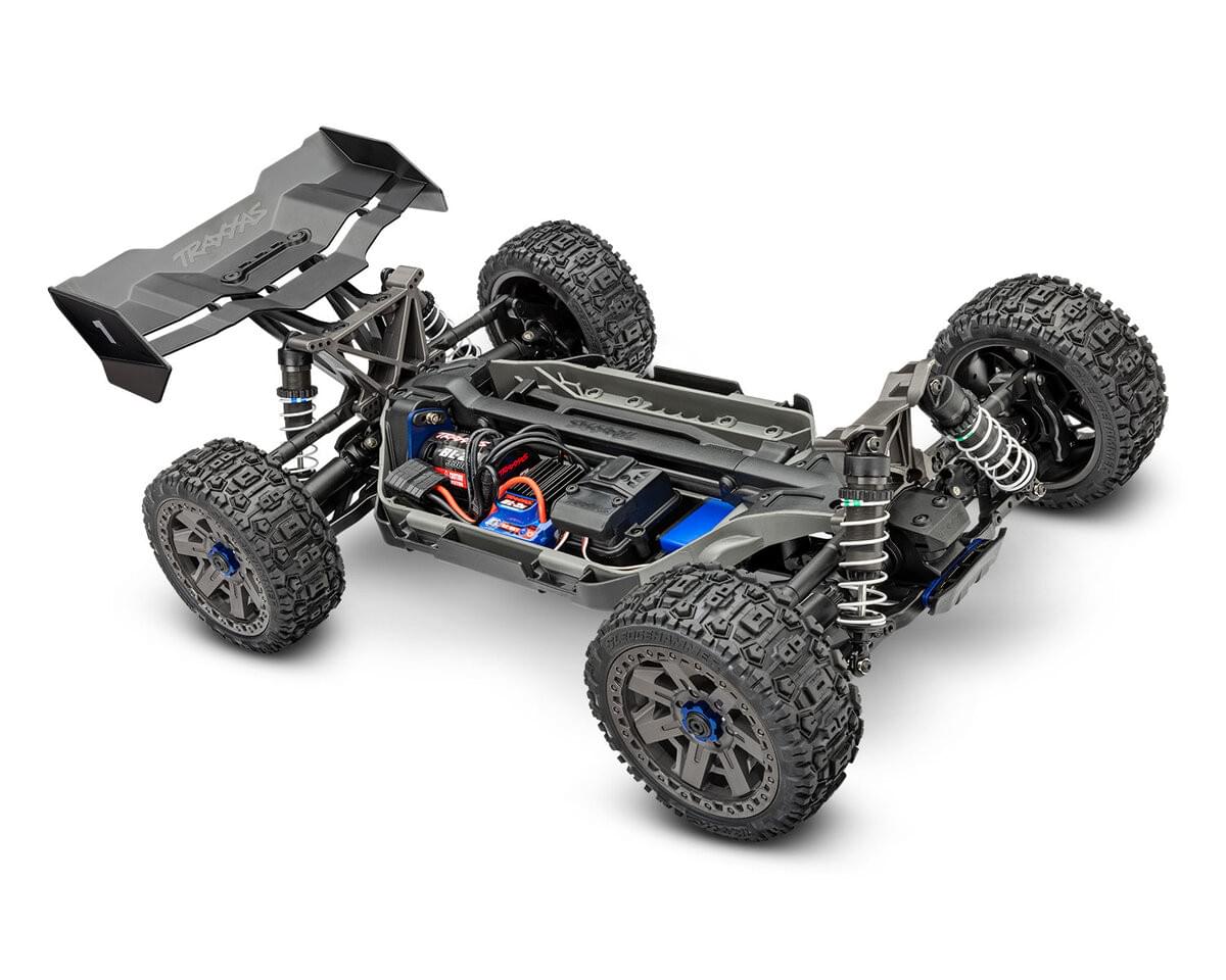 Traxxas Buggy 1/8 Jato 4x4 BL-2S RTR 90154-4 bleu - Breizh Modélisme.